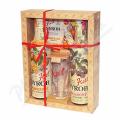 Kitl sada se sklenikou Pomeran+Malina 2x500ml