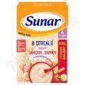 Sunar Mln kae 8 cerel.jahoda/bann 6m+ 340g