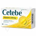 Cetebe Vitamin C 500mg 30 kapsl