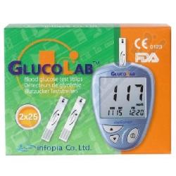 GlucoLab Testovaci prouzky pro glukometr 50ks