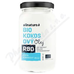 Allnature RBD Kokosov olej Bio 1 l