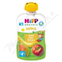 HiPP BIO 100% ovoce Jablko-Hruka-Bann 100g
