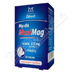 MaxiMag Hok 375mg+B6 50 tobolek