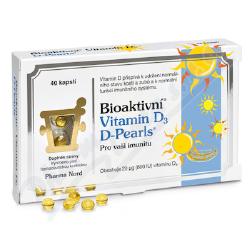 Bioaktivn Vitamin D3 D-Pearls 40 kapsl