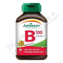 JAMIESON B-komplex 100mg s post.uvol. 60 tablet