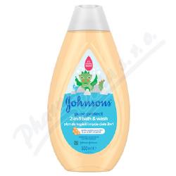 Johnsons Pure Protect koupel a myc gel 2v1 500ml