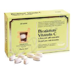 Bioaktivn Vitamin C+Kalcium pH neutrln 30tablet