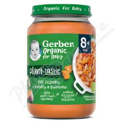 Gerber Organic bl fazolky,batty,quinoa BIO 190g