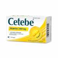 Cetebe Vitamin C 500mg 30 kapsl