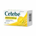 Cetebe Vitamin C 500mg 60 kapsl