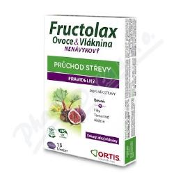 Fructolax Ovoce&Vlknina 15 tablet