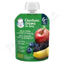 Gerber Organic kapsika jabl.ban.borv.ostru. 90g