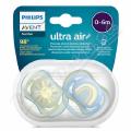 Philips AVENT idt.Ultra air 0-6m chlap./obr.2ks
