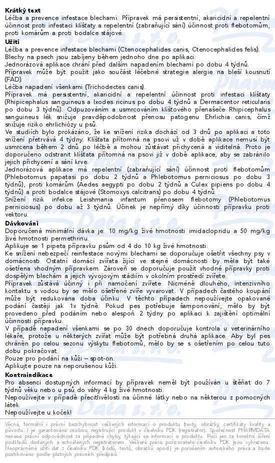 ADVANTIX PRO PSY SPOT.ON.OD 4-10KG 1X1ML