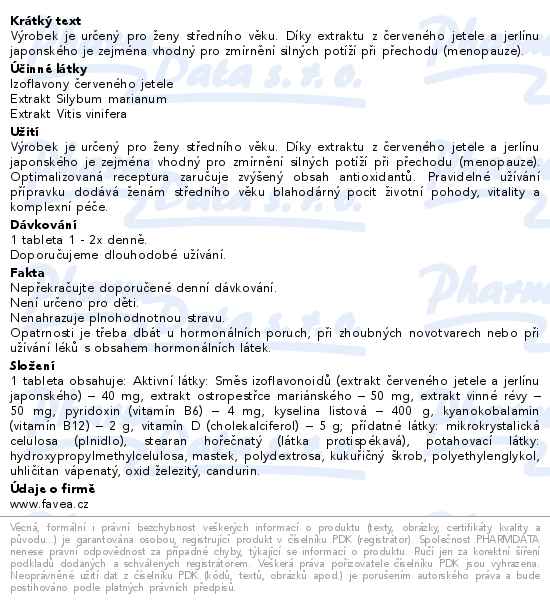 Favea Femiflavon forte tbl. 60