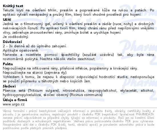 URGO FILMOGEL Praskliny 3.25ml