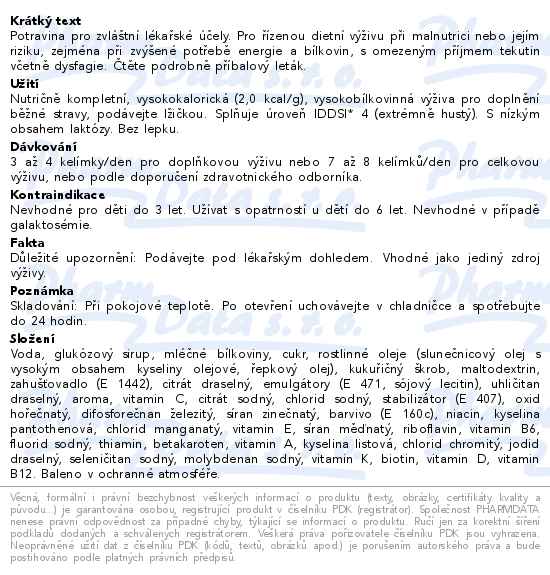 Fresubin 2kcal Creme Vanilka 4x125g