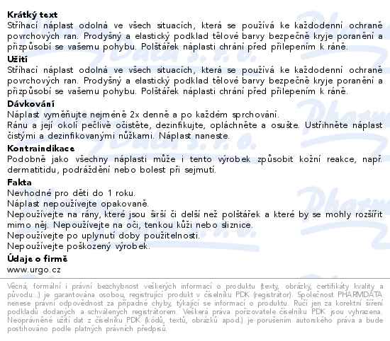 URGO RESISTANT Odolná náplast 1mx6cm