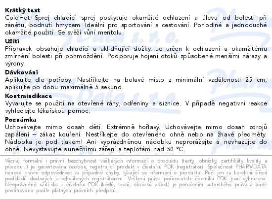 3M Nexcare ColdHot Spray 150ml