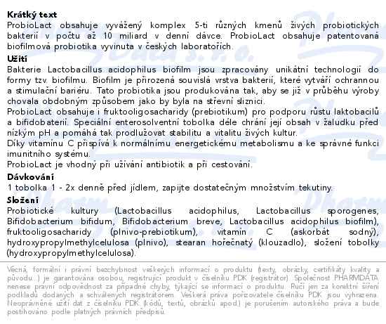 Favea ProbioLact, 30 tob.