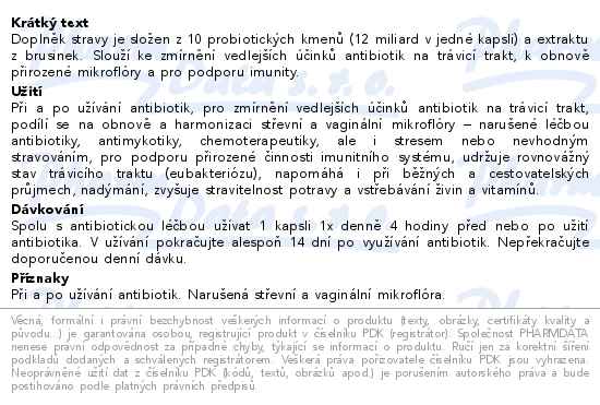 Lactobacillus ANIXI ATB 15 kapslí