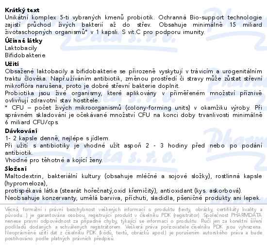 NatureVia Laktobacily 5 Imunita 120 kapslí