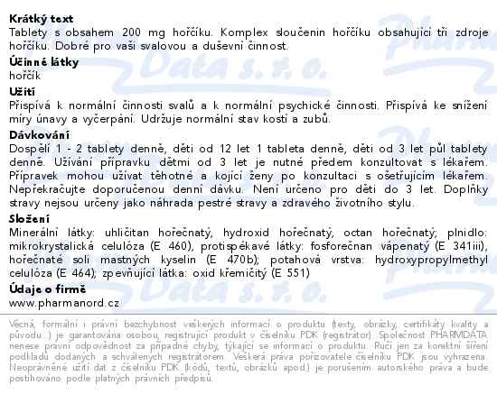 Bioaktivní Magnézium 60 tablet