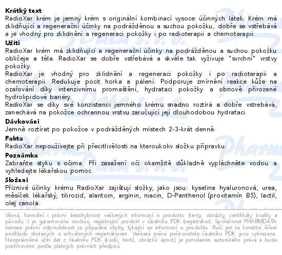 RadioXar krém 150 ml