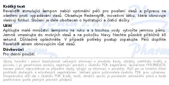 Revalid Stimulating Shampoo 200ml