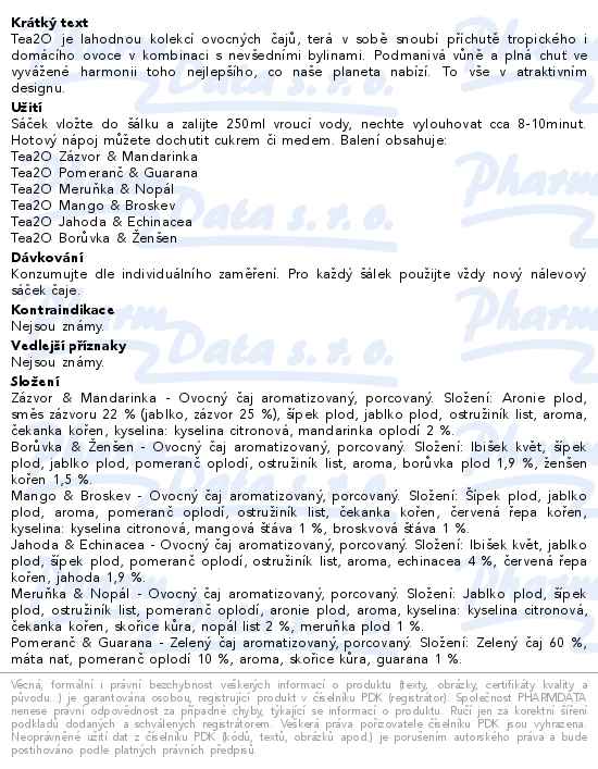 Biogena Maxi Tea2O 6x10 sáčků