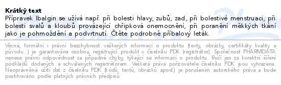 Ibalgin 400mg 24 tablet