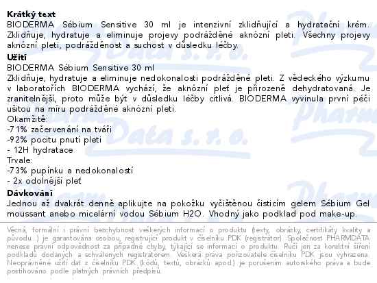 Bioderma Sbium Sensitive 30ml