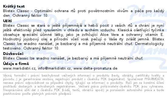 Blistex Lip Classic 4.25g