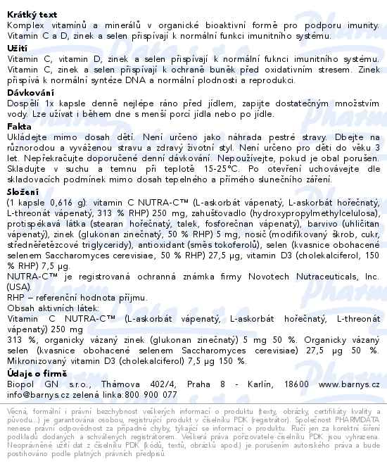 Barnys Ultra-C Imuno Complex 30 cps.