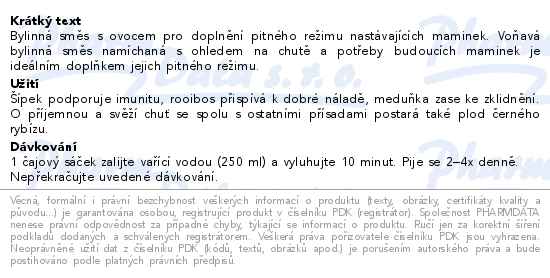 LEROS Čaj pro těhotné 20x2g