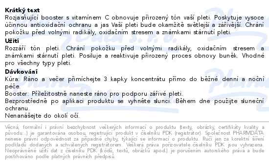 ISISPHARMA Geneskin C Premium rozjas. booster 10ml