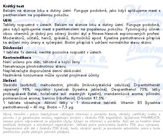 Favea Panthenol forte tbl.30