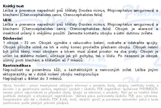 BAYER KILTIX antiparazitni obojek 53cm