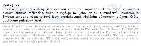 Smecta 3g 10 sáčků