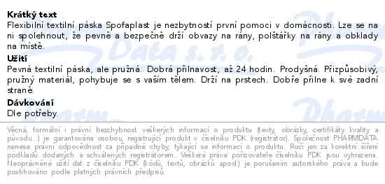 3M Spofaplast 132N Náplast text.elast.4.2mx25mm