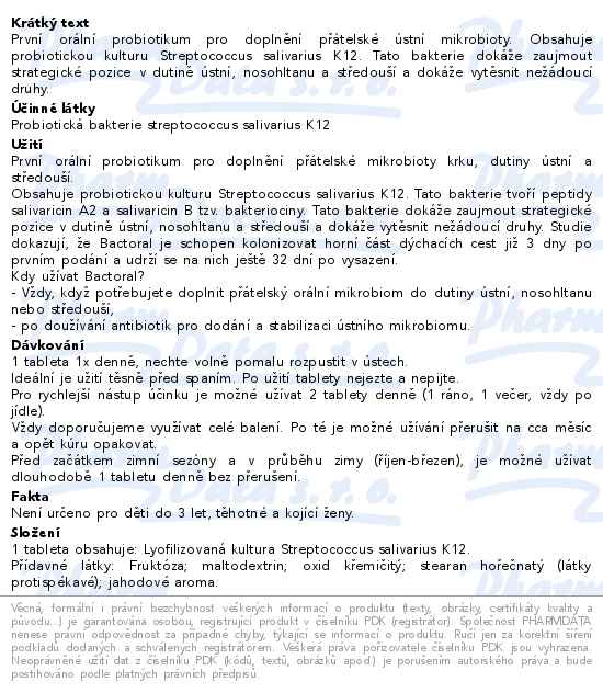 Favea Bactoral 16 tablet