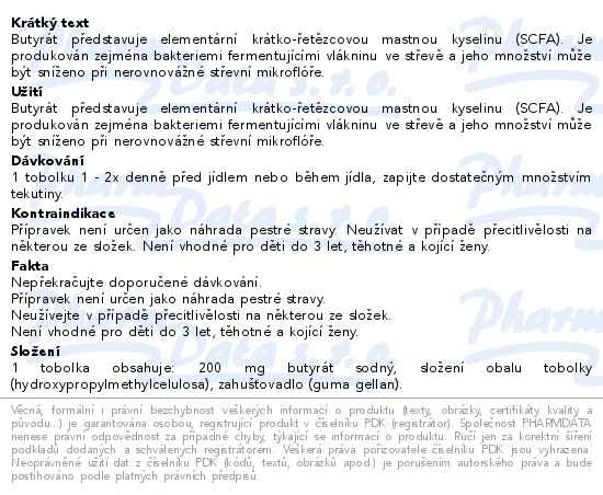 Favea Butyrate Infusion 30 cps.