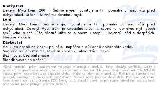DEXERYL Myc krm 200ml