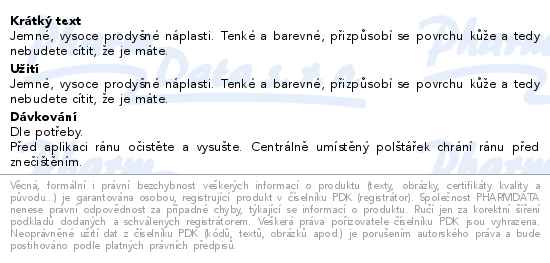 3M Spofaplast 606 Duhový mix 17ks