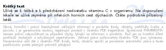 Additiva Vitamin C Zitrone 20 šumivých tablet